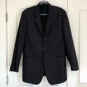Donna Karan Signature Black Nylon Blazer